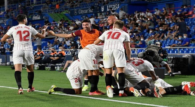 إشبيلية يخطف فوزًا قاتلًا على خيتافي في الدوري الإسباني