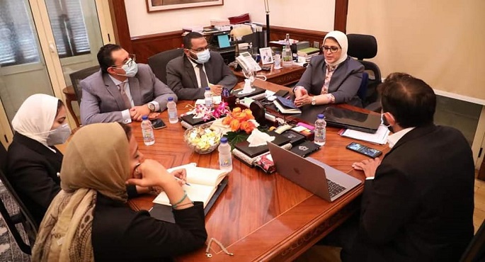 بالصور .. وزيرة الصحة : فحص 18 مليون سيدة خلال عامين ضمن مبادرة رئيس الجمهورية لدعم صحة المصرية