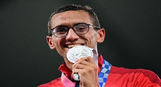 أحمد الجندي يتوج بفضية الخماسي الحديث في أولمبياد طوكيو