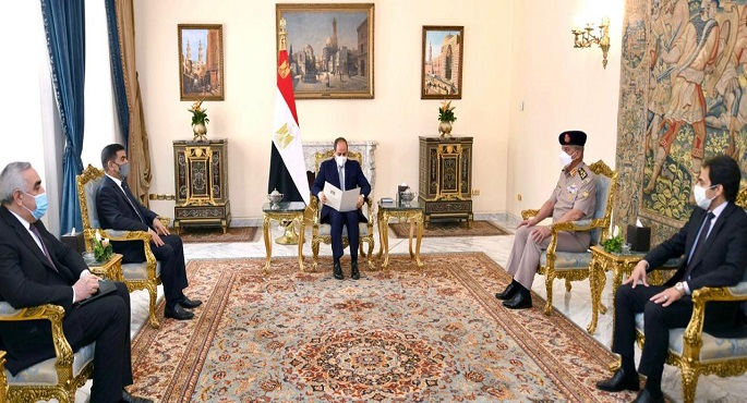 الرئيس السيسى يؤكد حرص مصر على التعاون مع العراق في كافة المجالات