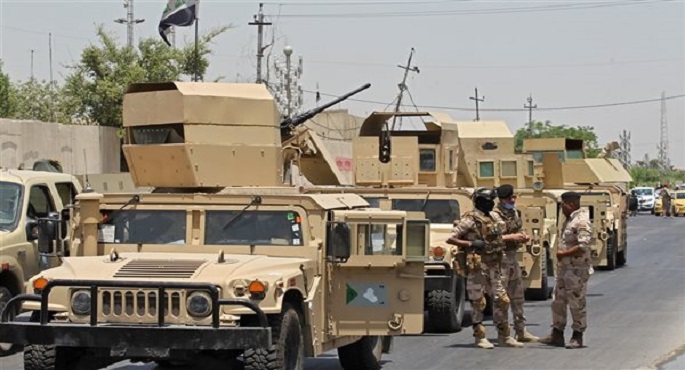 الجيش العراقي يوجه ضربات لعناصر داعش فى السلاسل الجبلية بحمرين