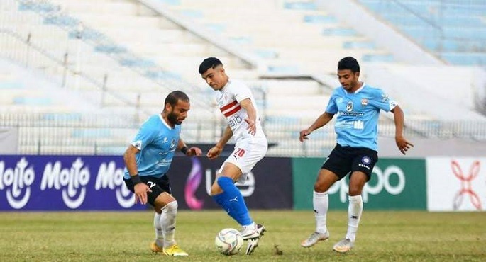 الزمالك يفوز على غزل المحلة بثلاثية نظيفة في الجولة 28 من الدوري الممتاز