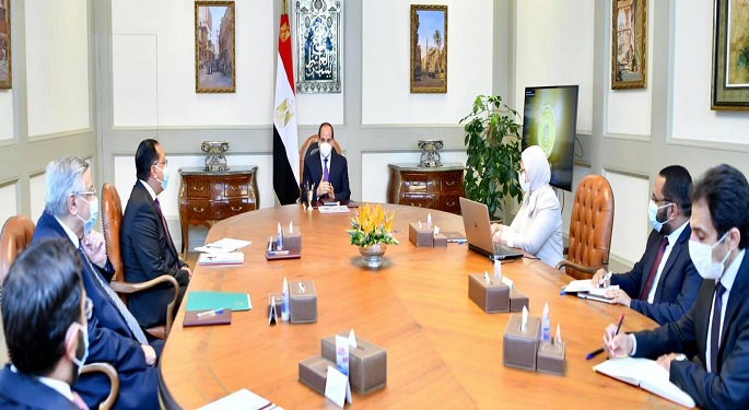 السيسي يوجه بتطبيق كشوفات شاملة للطلاب قبل بدء العام الدراسي والتوسع بمبادرة صحة المرأة المصرية
