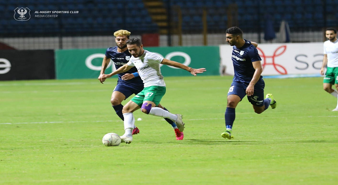 أوبوكا يقود إنبي لهزيمة المصري بثلاثية في الدوري