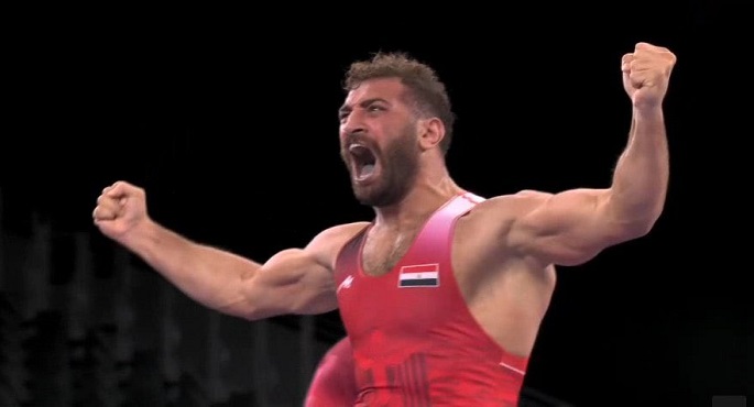 متولى يسقط أمام المصنف الأول.. وينافس على برونزية منافسات 87 كجم في المصارعة الرومانية بألاولمبياد