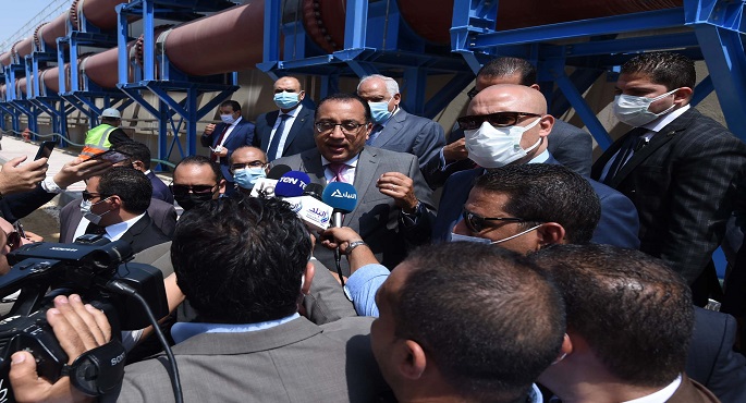 مدبولى عقب تفقد محطة  الصرف الصحي بـ “أبو رواش”:  المحطة أحد أكبر المشروعات بالمنطقة وتخدم 9 ملايين مواطن