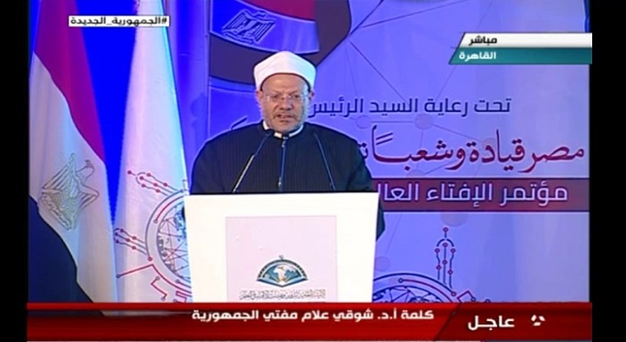 مفتي الجمهورية: دار الإفتاء سارعت لتحويل دعوة الرئيس لتجديد الخطاب الديني إلى برامج عمل وخطط مشروعات موسوعية