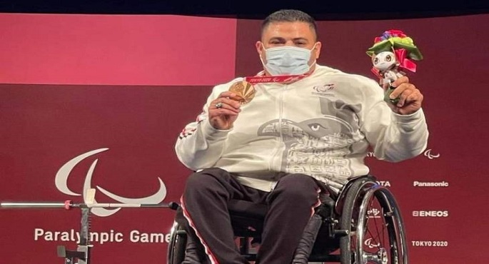 الميدالية السادسة .. عبد الهادي يحصد برونزية رفع الأثقال في بارالمبياد طوكيو