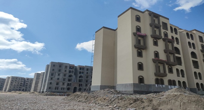 بالصور.. وزير الإسكان: 80% نسبة تنفيذ عمارات مشروع الإسكان الساحلي المتميز بمدينة رشيد الجديدة