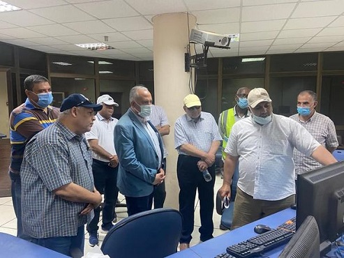 بالصور .. وزير الموارد المائية والري يتفقد الأعمال الجارية لتنمية جنوب الوادي