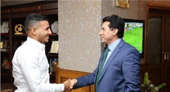 وزير الرياضة يتواصل مع البعثة المصرية بطوكيو لتهنئة كيشو بالبرونزية