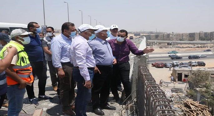 بالصور..وزير النقل يتابع أعمال التقدم في معدلات تنفيذ مشروع التطوير الشامل للطريق الدائري حول القاهرة الكبرى
