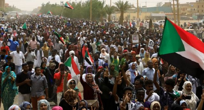 مسيرة في السودان اليوم لدعم التحول الديمقراطي