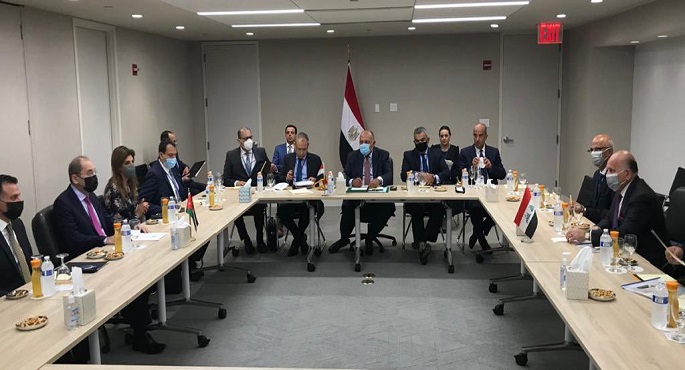 على هامش اجتماعات الأمم المتحدة.. اجتماع ثلاثي لوزراء خارجية مصر والأردن والعراق بنيويورك