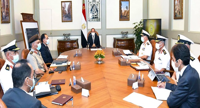 الرئيس السيسي يتابع الموقف التنفيذي لمشروعات تطوير وحماية الشواطئ الساحلية المصرية