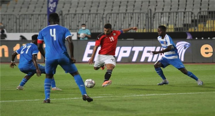 بهدفي محمد شريف.. منتخب مصر يفوز على ليبيريا 2-0 وديا