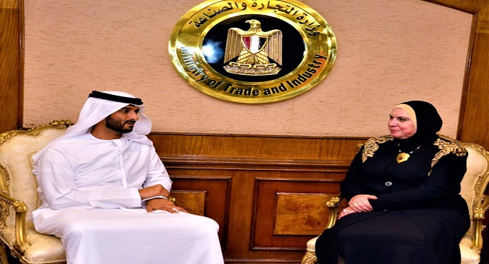بالصور .. وزيرة التجارة تبحث مع وزير الاقتصاد الإماراتي سبل تعزيز التعاون الاقتصادى المشترك بين البلدين