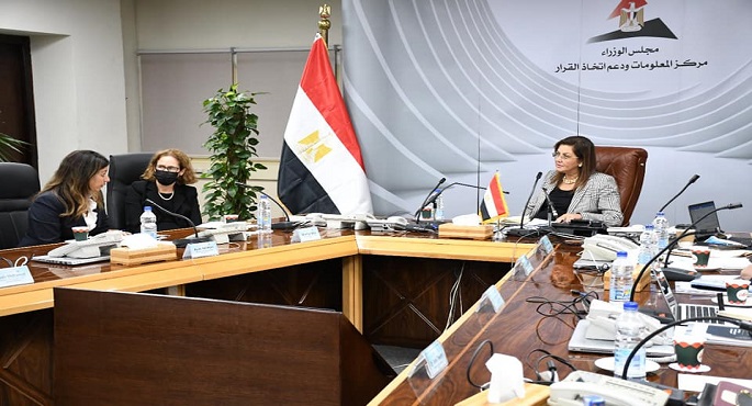 بالصور .. وزيرة التخطيط تجتمع مع مسئولي البنك الدولي لبحث خطة التعاون المستقبلية