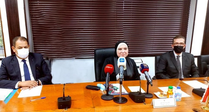 بالصور .. وزيرة التجارة تبحث مع نظيرتها الأردنية آليات تعزيز التعاون الاقتصادي بين البلدين