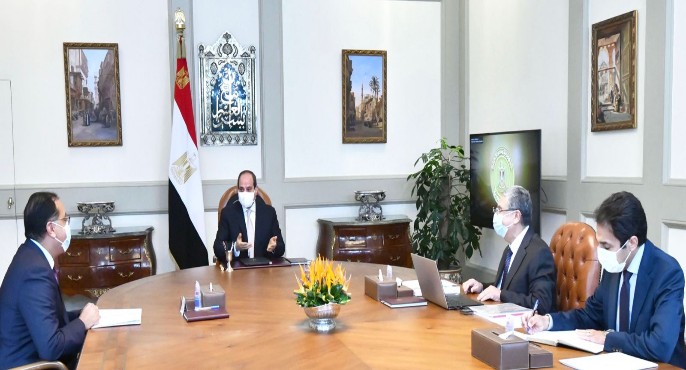الرئيس السيسي يوجه بتأسيس البنية الكهربائية للمشروع العملاق “الدلتا الجديدة” لتستوعب معدلات التنمية الحالية والمستقبلية بالمنطقة