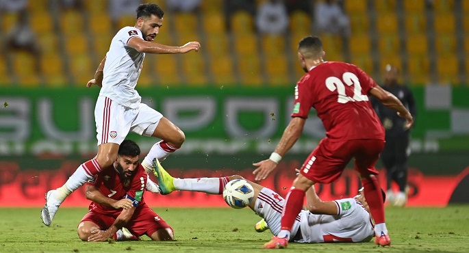 تعادل الإمارات ولبنان “سلبيا” وفوز إيران على سوريا بهدف نظيف في تصفيات كأس العالم
