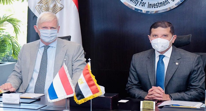 بالصور.. رئيس هيئة الاستثمار يلتقي السفير الهولندي بمصر لمناقشة سبل زيادة التعاون الاستثماري