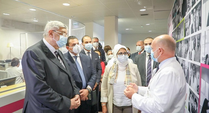 بالصور.. وزيرة الصحة تتفقد المركز القومي لعلاج الأورام بفرنسا للاطلاع على منظومة التشخيص والعلاج للمرضى