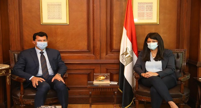 بالصور.. وزيرا التعاون والرياضة يبحثان تعزيز التعاون الإنمائي في مجال الشباب والرياضة