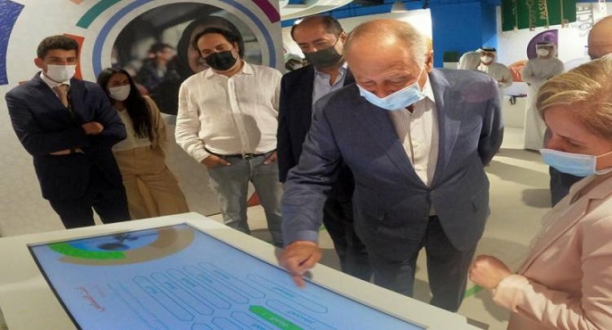 بالصور .. أبو الغيط يتفقد جناح الجامعة العربية في معرض إكسبو دبى 2020