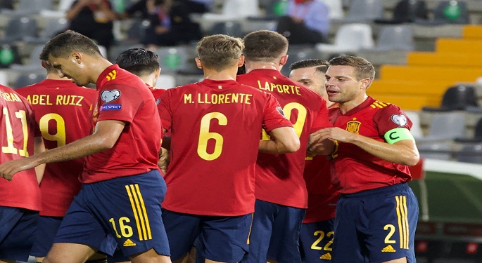 إسبانيا تستعيد التوازن برباعية في جورجيا بتصفيات كأس العالم