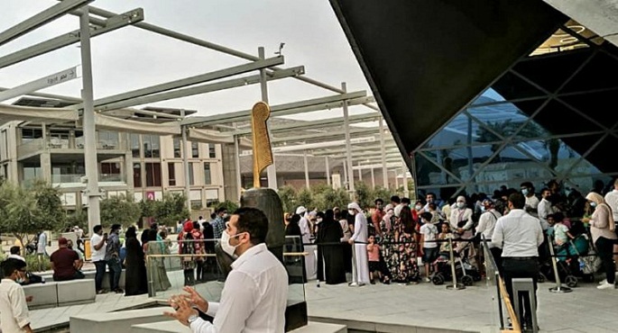 الجناح المصري يستقبل أكثر من 10 آلاف زائر في فعاليات اليوم الأول للافتتاح التجريبي لاكسبو دبي