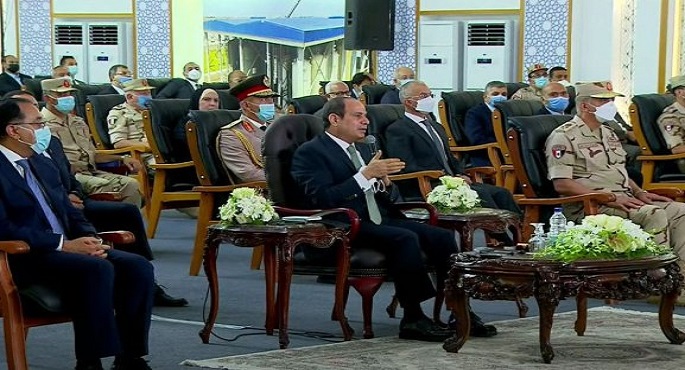 خلال افتتاح مصرف بحر البقر.. السيسي: الدولة تتحمل تكلفة عالية لاستصلاح الأراضي الزراعية ووقف التعديات قضية أمن قومي