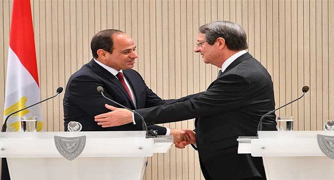 قمة مصرية – قبرصية اليوم لدعم التعاون في مجالات الدفاع والطاقة والتجارة والاستثمار والنقل البحري