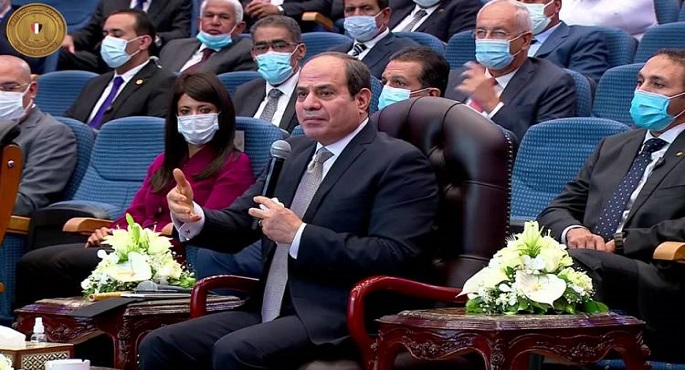 السيسي يوجه بتقديم تعويضات “جيدة” لمن تخلى منازلهم لإنشاء الظهير الخلفي لميناء الإسكندرية