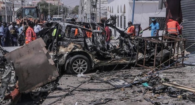 16 قتيلاً وجريحاً فى تفجير انتحاري قرب القصر الرئاسى فى العاصمة الصومالية .. و حركة الشباب تعلن مسئوليتها