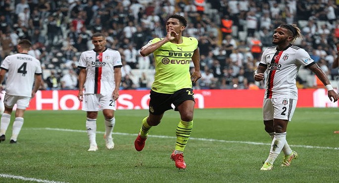 بوروسيا دورتموند يفوز على بشكتاش التركي 2-1 في دوري أبطال أوروبا