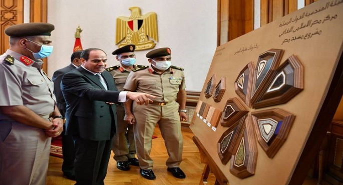 بالصور .. الرئيس السيسي يستعرض جهود ترميم وتجديد مقامات وأضرحة آل البيت