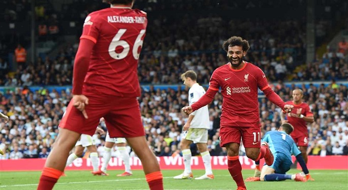 محمد صلاح خامس أسرع لاعب يدخل نادي المئة بالدوري الإنجليزي