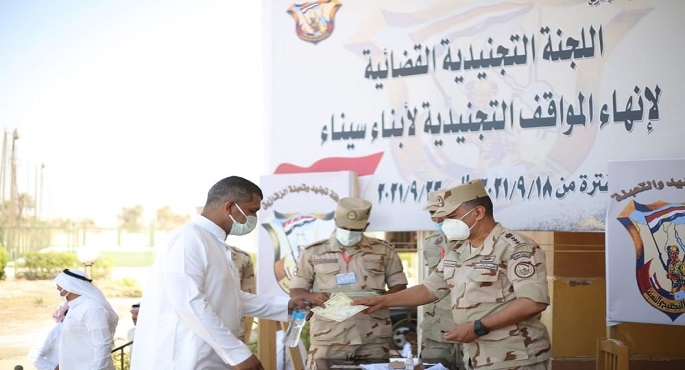 المتحدث العسكري: دفع لجان تجنيدية إلى المحافظات الحدودية لإنهاء المواقف التجنيدية للمواطنين