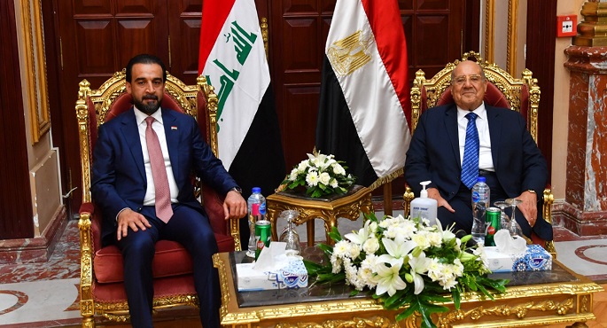 بالصور.. رئيس مجلس الشيوخ يستقبل رئيس مجلس النواب العراقي محمد الحلبوسي