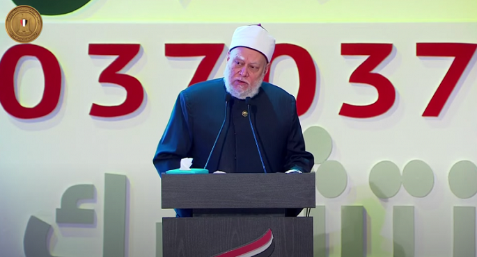 علي جمعة : صندوق “تحيا مصر” قدم نموذجا للتعاون بين أجهزة الدولة والمجتمع المدني