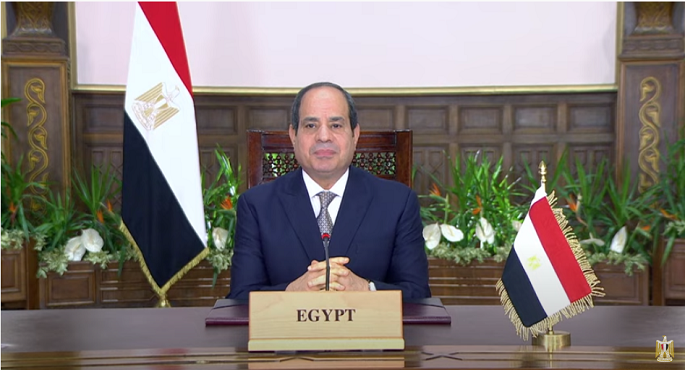بالفيديو .. خلال كلمته أمام الأمم المتحدة .. الرئيس السيسي : مصر تتمسك بالتوصل في أسرع وقت ممكن لاتفاق شامل متوازن وملزم قانونًا حول ملء وتشغيل سد النهضة
