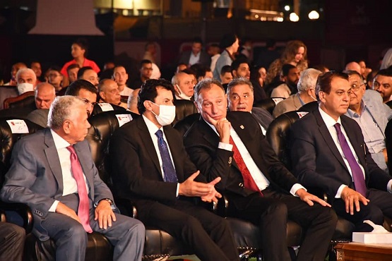 بالصور .. وزير الشباب والرياضة يشهد احتفالية الأهلي بـ«تدشين النجمة العاشرة»