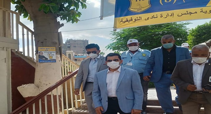 بالصور.. وزير الرياضة يطمئن على تطبيق الإجراءات والضوابط الاحترازية انتخابات نادى التوفيقية