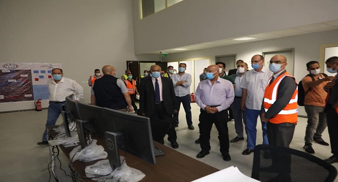 بالصور.. وزير النقل ووفد البنك الدولي يتفقدان معدلات تنفيذ برج التحكم المركزي CTC لخط القاهرة الاسكندرية
