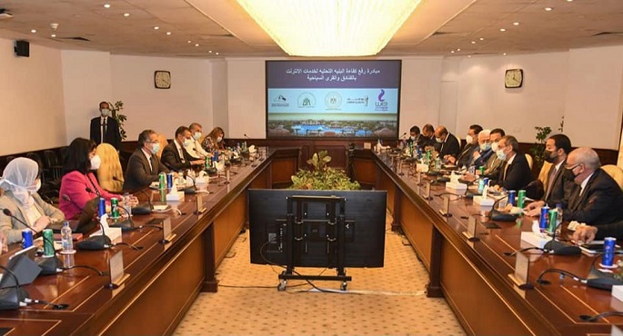 وزيرا الآثار والاتصالات يتابعان الموقف التنفيذي لعدد من مشروعات التحول الرقمى وتطوير البنية التكنولوجية السياحية