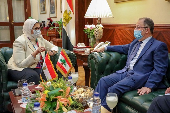 بالصور.. وزيرة الصحة تؤكد استعداد مصر الدائم لتلبية كافة احتياجات القطاع الصحي بدولة لبنان