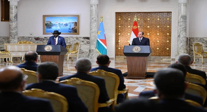 سيلفا كير: الرئيس السيسي أعرب عن استعداده لمساعدة جنوب السودان في العديد من المجالات