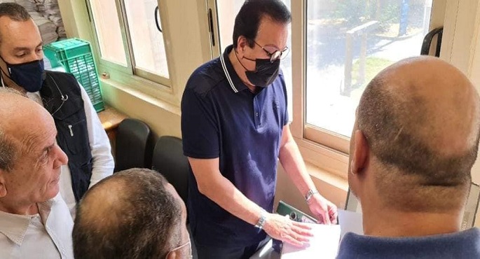 بالصور .. وزير التعليم العالي يتفقد مكتب تنسيق القبول بالجامعات والمعاهد