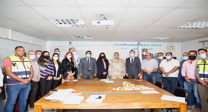 بالصور.. الآثار: تسليم أولى المناطق الاستثمارية بالمتحف المصري الكبير للتحالف الفائز بتقديم وتشغيل الخدمات